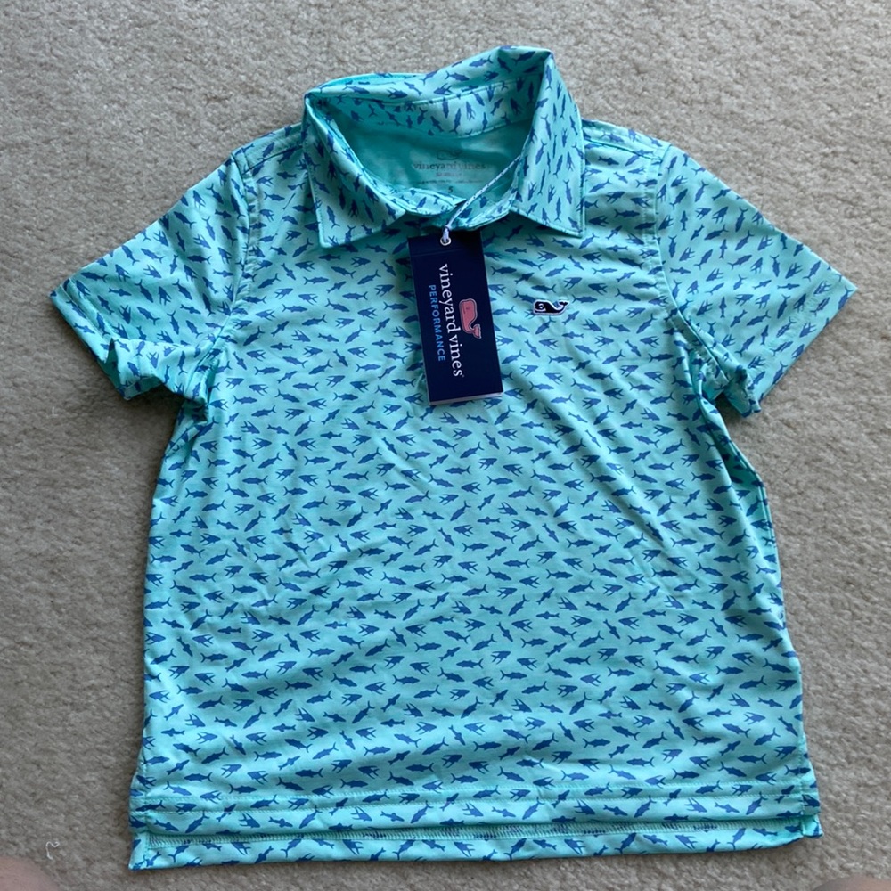 NWT Vineyard Vines 🐳 Boys Polo